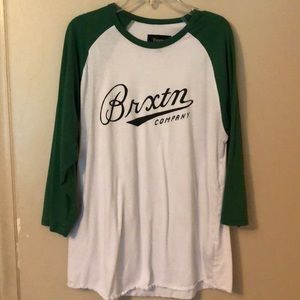 Brixton “Baseball” 3/4 Sleeve Tee. Men’s Medium.